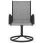 vidaXL Juego de comedor para jardín 3 piezas textilene y acero vidaXL Juego de comedor para jardín 3 piezas textilene y acero