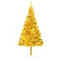 vidaXL Árbol de Navidad preiluminado con luces y bolas dorado 180 cm vidaXL Árbol de Navidad preiluminado con luces y bolas dorado 180 cm