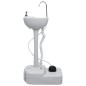 vidaXL Lavabo portátil para camping con tienda de campaña 20 L vidaXL Lavabo portátil para camping con tienda de campaña 20 L