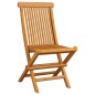vidaXL Sillas de jardín plegables 6 unidades madera maciza de teca vidaXL Sillas de jardín plegables 6 unidades madera maciza de teca