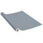 vidaXL Láminas autoadhesivas muebles 2 uds PVC gris 500x90 cm vidaXL Láminas autoadhesivas muebles 2 uds PVC gris 500x90 cm