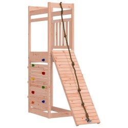 vidaXL Parque infantil de exterior madera maciza Douglas