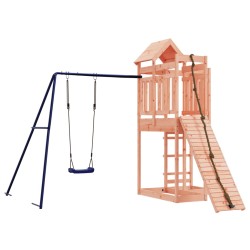 vidaXL Parque infantil de exterior madera maciza Douglas