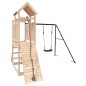 vidaXL Parque infantil de exterior madera maciza de pino vidaXL Parque infantil de exterior madera maciza de pino