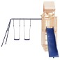 vidaXL Parque infantil de exterior madera maciza de pino vidaXL Parque infantil de exterior madera maciza de pino