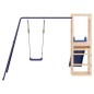 vidaXL Parque infantil de exterior madera maciza de pino vidaXL Parque infantil de exterior madera maciza de pino