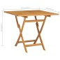 vidaXL Juego de comedor para jardín 5 piezas madera maciza teca vidaXL Juego de comedor para jardín 5 piezas madera maciza teca