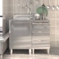 vidaXL Armarios de cocina comercial 2 unidades acero inoxidable vidaXL Armarios de cocina comercial 2 unidades acero inoxidable