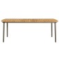 vidaXL Set de muebles de comedor de jardín 9 piezas ratán PE negro vidaXL Set de muebles de comedor de jardín 9 piezas ratán PE negro