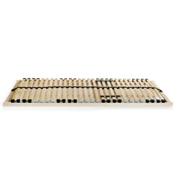 vidaXL Somieres de cama 2 uds con 28 láminas 7 zonas 90x200 cm