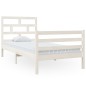 vidaXL Estructura de cama madera maciza de pino 90x200 cm vidaXL Estructura de cama madera maciza de pino 90x200 cm