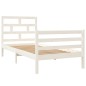 vidaXL Estructura de cama madera maciza de pino 90x200 cm vidaXL Estructura de cama madera maciza de pino 90x200 cm