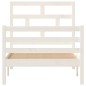 vidaXL Estructura de cama madera maciza de pino 90x200 cm vidaXL Estructura de cama madera maciza de pino 90x200 cm