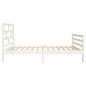 vidaXL Estructura de cama madera maciza de pino 90x200 cm vidaXL Estructura de cama madera maciza de pino 90x200 cm