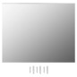 vidaXL Espejo de pared sin marco con luces LED rectangular de vidrio vidaXL Espejo de pared sin marco con luces LED rectangular de vidrio