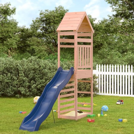 vidaXL Parque infantil de exterior madera maciza Douglas