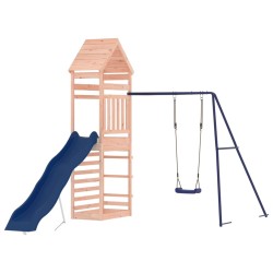 vidaXL Parque infantil de exterior madera maciza Douglas