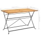 vidaXL Comedor de jardín plegable 7 piezas de madera maciza de acacia vidaXL Comedor de jardín plegable 7 piezas de madera maciza de acacia