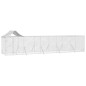 vidaXL Perrera de exterior con techo acero galvanizado plata 10x2x2,5m vidaXL Perrera de exterior con techo acero galvanizado plata 10x2x2,5m