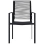 vidaXL Juego de comedor de jardín 5 piezas vidaXL Juego de comedor de jardín 5 piezas