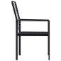 vidaXL Juego de comedor de jardín 5 piezas vidaXL Juego de comedor de jardín 5 piezas