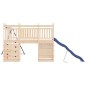 vidaXL Parque infantil de exterior madera maciza de pino
