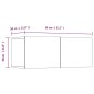 vidaXL Muebles TV 4 uds madera contrachapada blanco brillo 80x30x30 cm