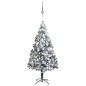 vidaXL Árbol de Navidad con luces LEDs, bolas y nieve verde 300 cm vidaXL Árbol de Navidad con luces LEDs, bolas y nieve verde 300 cm