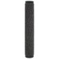 vidaXL Alfombras de entrada rectangulares de nudo 2 uds gris 60x90 cm