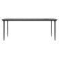 vidaXL Juego de comedor para jardín 7 piezas ratán PVC negro vidaXL Juego de comedor para jardín 7 piezas ratán PVC negro