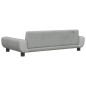 vidaXL Sofá para niños de terciopelo gris claro 100x54x33 cm vidaXL Sofá para niños de terciopelo gris claro 100x54x33 cm