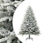vidaXL Árbol de Navidad con LED, bolas y nieve flocada PVC y PE 180 cm vidaXL Árbol de Navidad con LED, bolas y nieve flocada PVC y PE 180 cm
