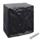 vidaXL Funda muebles jardín mesa ping pong 2 uds 8 ojales 160x55x182cm vidaXL Funda muebles jardín mesa ping pong 2 uds 8 ojales 160x55x182cm