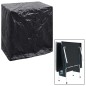 vidaXL Funda muebles jardín mesa ping pong 2 uds 8 ojales 160x55x182cm vidaXL Funda muebles jardín mesa ping pong 2 uds 8 ojales 160x55x182cm