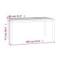 vidaXL Juego de comedor para jardín 5 piezas madera maciza de teca vidaXL Juego de comedor para jardín 5 piezas madera maciza de teca