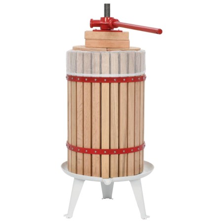 vidaXL Conjunto de prensa y trituradora de frutas y vinos 2 piezas