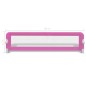vidaXL Barandilla de seguridad cama de niño 2 uds rosa 150x42 cm vidaXL Barandilla de seguridad cama de niño 2 uds rosa 150x42 cm