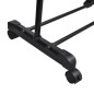 vidaXL Perchero ajustable para ropa 1 barra 2 unidades vidaXL Perchero ajustable para ropa 1 barra 2 unidades
