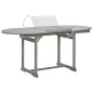 vidaXL Juego de comedor para jardín 7 piezas madera maciza acacia vidaXL Juego de comedor para jardín 7 piezas madera maciza acacia