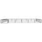 vidaXL Jaula perros 24 paneles acero recubierto polvo negro 100x50 cm vidaXL Jaula perros 24 paneles acero recubierto polvo negro 100x50 cm