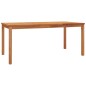 vidaXL Juego de comedor para jardín 5 piezas madera maciza de teca vidaXL Juego de comedor para jardín 5 piezas madera maciza de teca