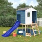 vidaXL Parque infantil de exterior madera maciza de abeto vidaXL Parque infantil de exterior madera maciza de abeto