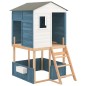 vidaXL Parque infantil de exterior madera maciza de abeto vidaXL Parque infantil de exterior madera maciza de abeto