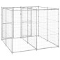 vidaXL Perrera de exterior de acero galvanizado 4,84 m² vidaXL Perrera de exterior de acero galvanizado 4,84 m²