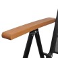 vidaXL Juego de comedor para jardín de 7 piezas aluminio negro vidaXL Juego de comedor para jardín de 7 piezas aluminio negro