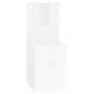 vidaXL Mueble de lavadora blanco vidaXL Mueble de lavadora blanco