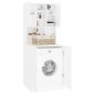vidaXL Mueble de lavadora blanco vidaXL Mueble de lavadora blanco