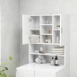 vidaXL Mueble de lavadora blanco vidaXL Mueble de lavadora blanco