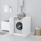 vidaXL Mueble de lavadora blanco vidaXL Mueble de lavadora blanco