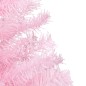 vidaXL Árbol de Navidad preiluminado con luces y bolas rosa 240 cm vidaXL Árbol de Navidad preiluminado con luces y bolas rosa 240 cm